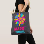 Sac fourre-tout Masques de Mardi Gras (De près)