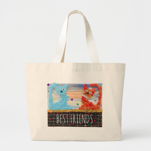Sac fourre-tout - meilleurs amis (Devant)