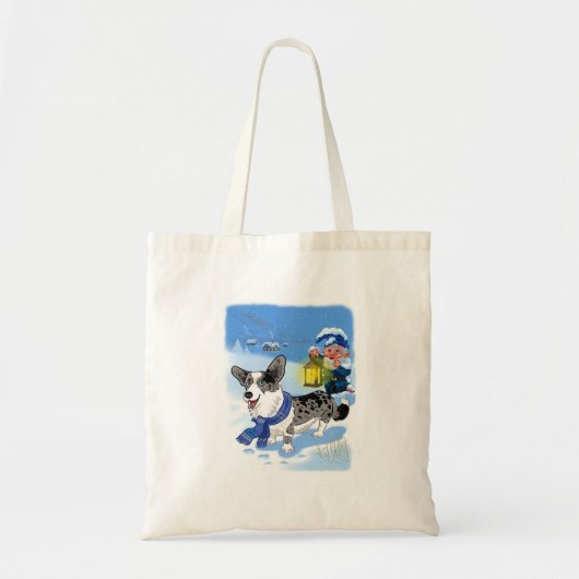 Sac fourre-tout merle bleu (Devant)