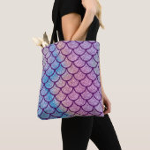 Sac fourre-tout Mermaid Shimmer Scale (De près)