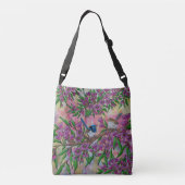 Sac fourre-tout Messenger Fairy Wrens (Dos)
