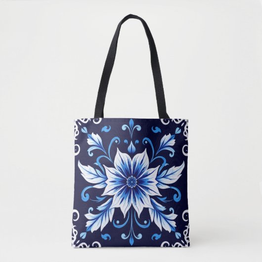 sac fourre-tout midnight bloom (Devant)
