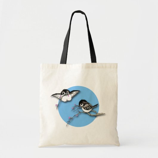 Sac fourre-tout mignon à Chickadees (Devant)