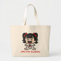 Sac fourre-tout mignon à karaté de fille de bande