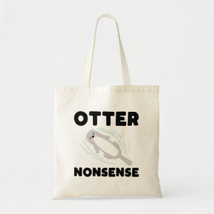 Sac fourre-tout mignon et drôle de loutre