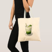 Sac fourre-tout mignon Matcha Latte (Devant (produit))