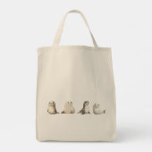 Sac fourre-tout Mignon Phoque (Dos)