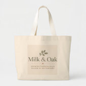 Sac fourre-tout Milk & Oak (Devant)