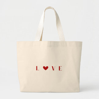 Sac fourre-tout minimaliste Love pour elle
