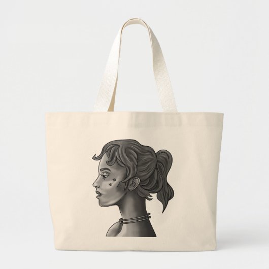 Sac fourre-tout minimaliste Muse céleste (Devant)