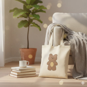 Sac fourre-tout minimaliste Ourson Mignon en Gélat