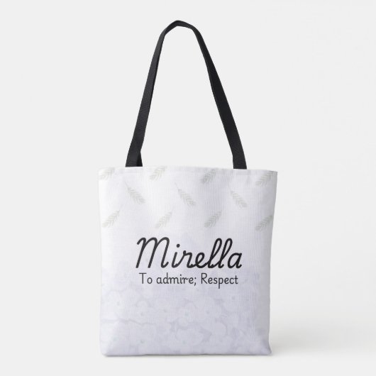 Sac fourre-tout Mirella (Dos)