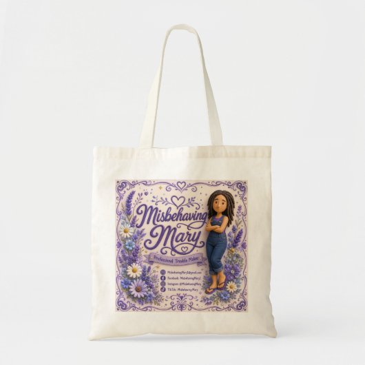 Sac fourre-tout Misbehaving Mary (Devant)