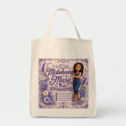 Sac fourre-tout Misbehaving Mary (Devant)