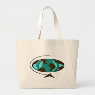 Sac fourre-tout moderne à art de globe de la