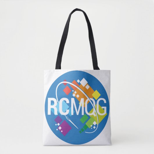 Sac fourre-tout moderne à logo de guilde d'édredon (Devant)