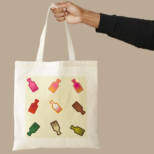 Sac fourre-tout moderne coloré Afro Combs