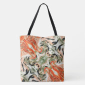 Sac fourre-tout moderne en marbre (Dos)