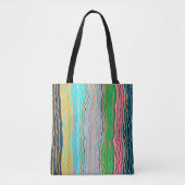 Sac fourre-tout moderne Squiggles (Devant)