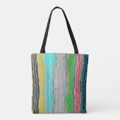 Sac fourre-tout moderne Squiggles (Dos)