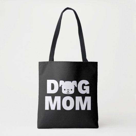 SAC FOURRE-TOUT MOM DOG (noir) (Devant)