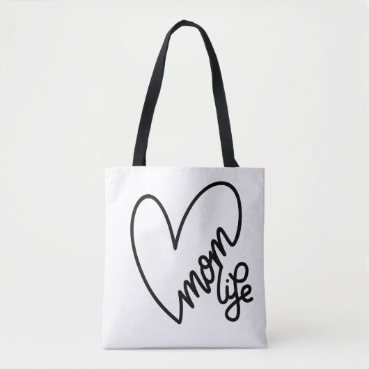 SAC FOURRE-TOUT MOM LIFE CANVAS (Devant)
