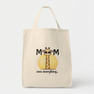 Sac fourre-tout Mom Life – Maman voit tout