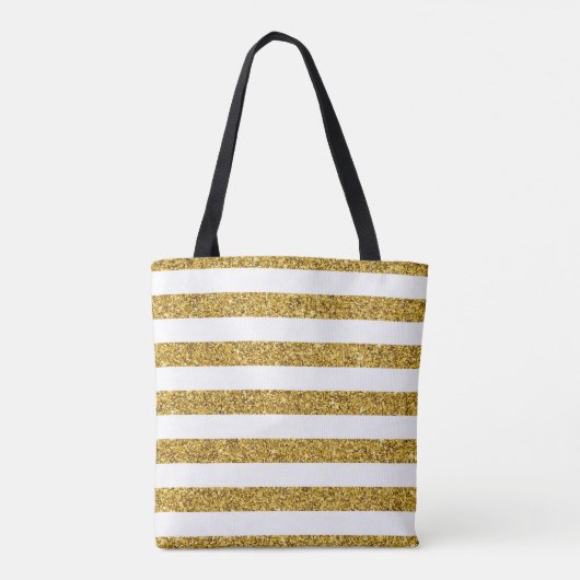 Sac fourre-tout Monogram Gold Stripe (Dos)