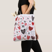 Sac fourre-tout monogramme (De près)