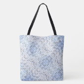 Sac fourre-tout monogrammé à pièces de puzzle mign (Dos)