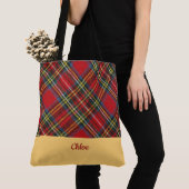 Sac fourre-tout monogramme à plat classique (De près)