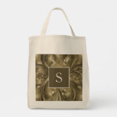 Sac fourre-tout Monogramme Abstrait or (Dos)