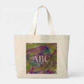 Sac fourre-tout Monogramme Avec Conception Colorée (Dos)