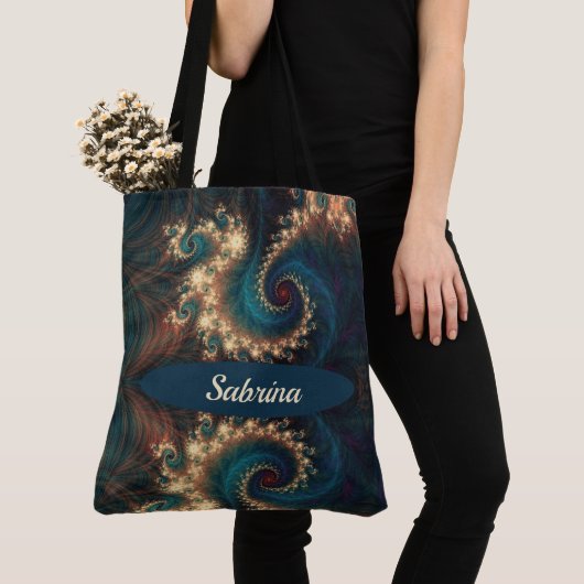 Sac fourre-tout Monogramme Chic Fractal (De près)