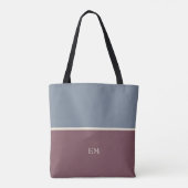 Sac fourre-tout Monogramme Chic Moderne (Dos)