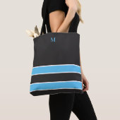 Sac fourre-tout Monogramme de style simple (De près)