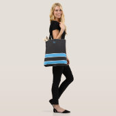 Sac fourre-tout Monogramme de style simple (Sur le modèle)