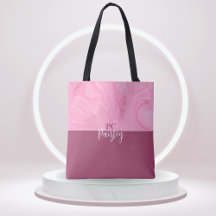 Sac fourre-tout - Monogramme Marbre rose deux tons