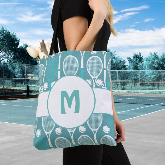 Sac fourre-tout Monogramme Motif Blue Tennis Racke