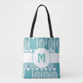 Sac fourre-tout Monogramme Motif Blue Tennis Racke (Devant)