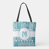 Sac fourre-tout Monogramme Motif Blue Tennis Racke (Dos)
