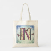 Sac fourre-tout Monogramme N floral (Dos)