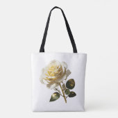 Sac fourre-tout Monogramme Or Et Rose Blanc Person (Dos)