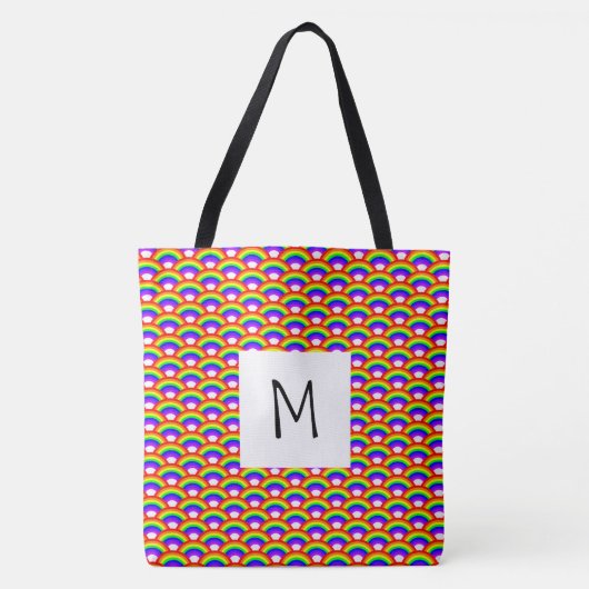 Sac fourre-tout Monogramme Rainbows (Devant)