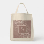 Sac fourre-tout Monogramme rose Élégant (Dos)