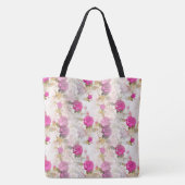 Sac fourre-tout Monogramme Rose tendance (Dos)