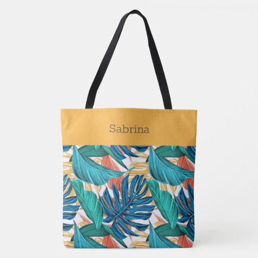 Sac fourre-tout Monogramme Tropical Chic (Devant)