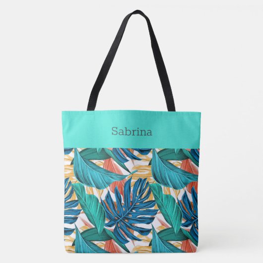 Sac fourre-tout Monogramme Tropical Chic (Devant)