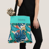 Sac fourre-tout Monogramme Tropical Chic (De près)