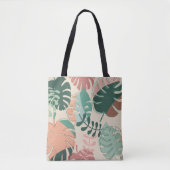 Sac fourre-tout Monstera Boho (Devant)
